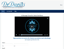 Tablet Screenshot of doctordaria.com